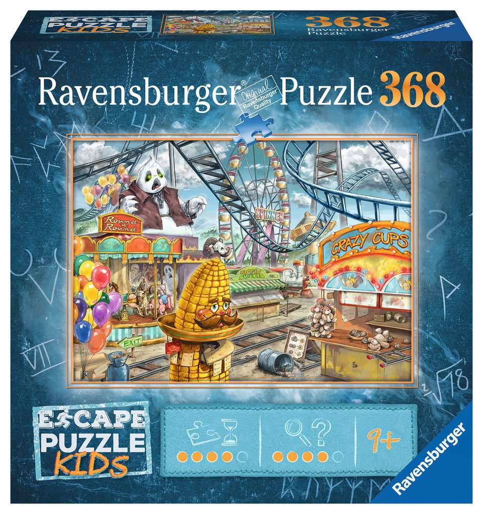 Escape Puzzle Kids: Amusement Park – 368 Piece Jigsaw Puzzle (Ravensburger)
