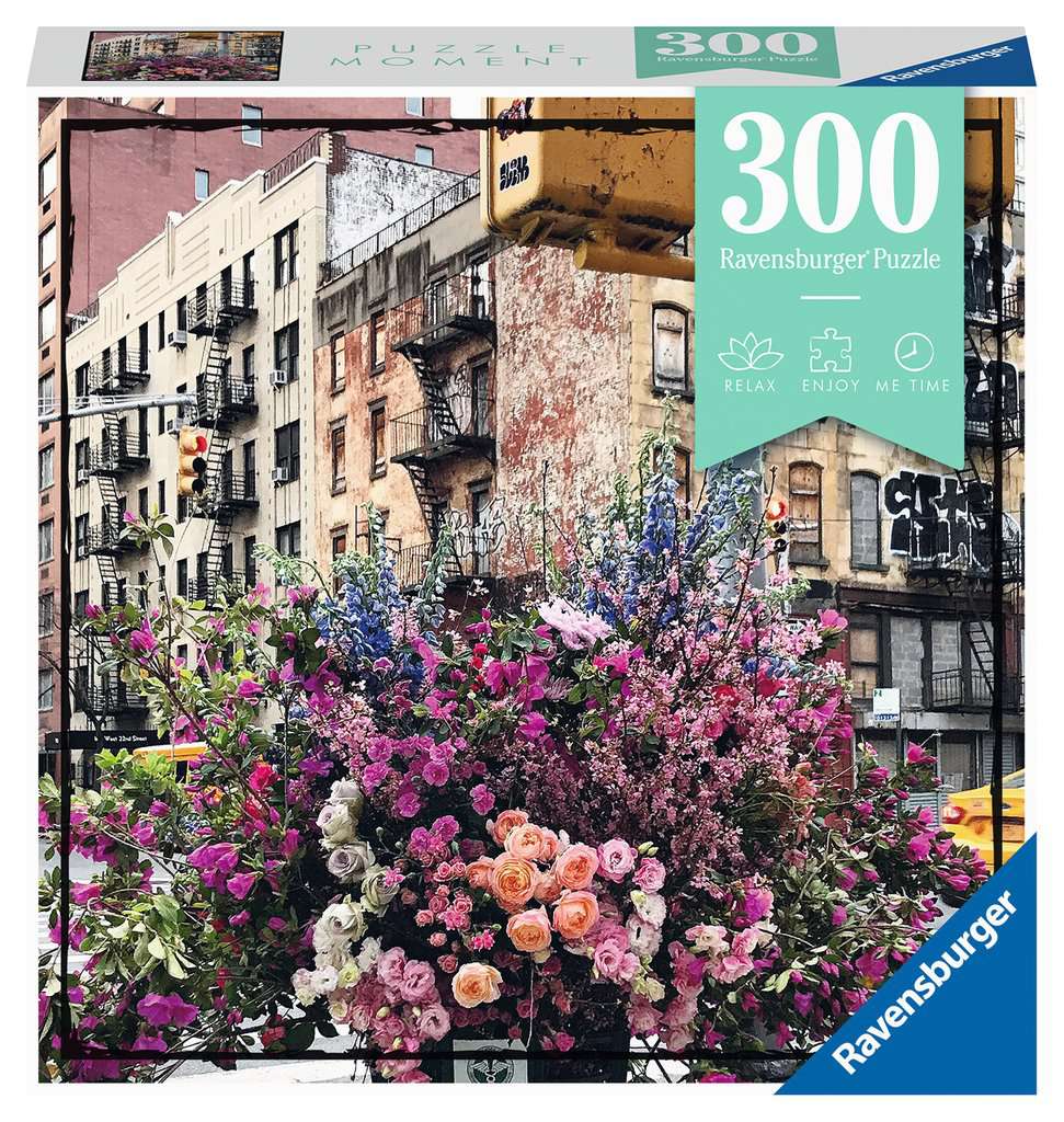 Flowers in New York – 300 Piece Jigsaw Puzzle (Ravensburger)
