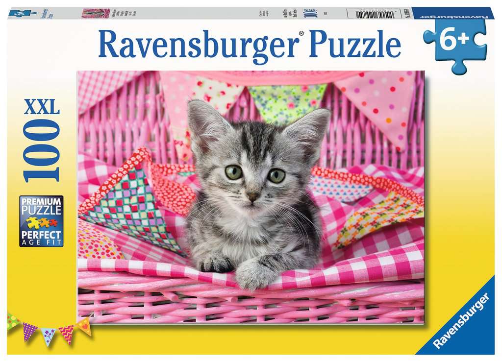 Cute Kitty – 100 XXL Piece Jigsaw Puzzle (Ravensburger)