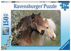 Perfect Ponies – 150 XXL Piece Jigsaw Puzzle (Ravensburger) - Completed Puzzle