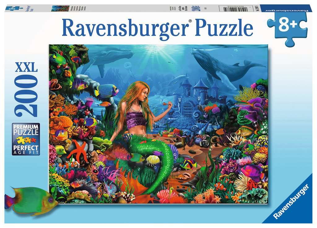 Mermaid Queen – 200 XXL Piece Jigsaw Puzzle (Ravensburger)