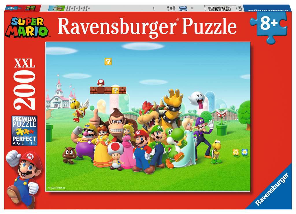 Ravensburger-  Super Mario - 200 Piece Jigsaw Puzzle