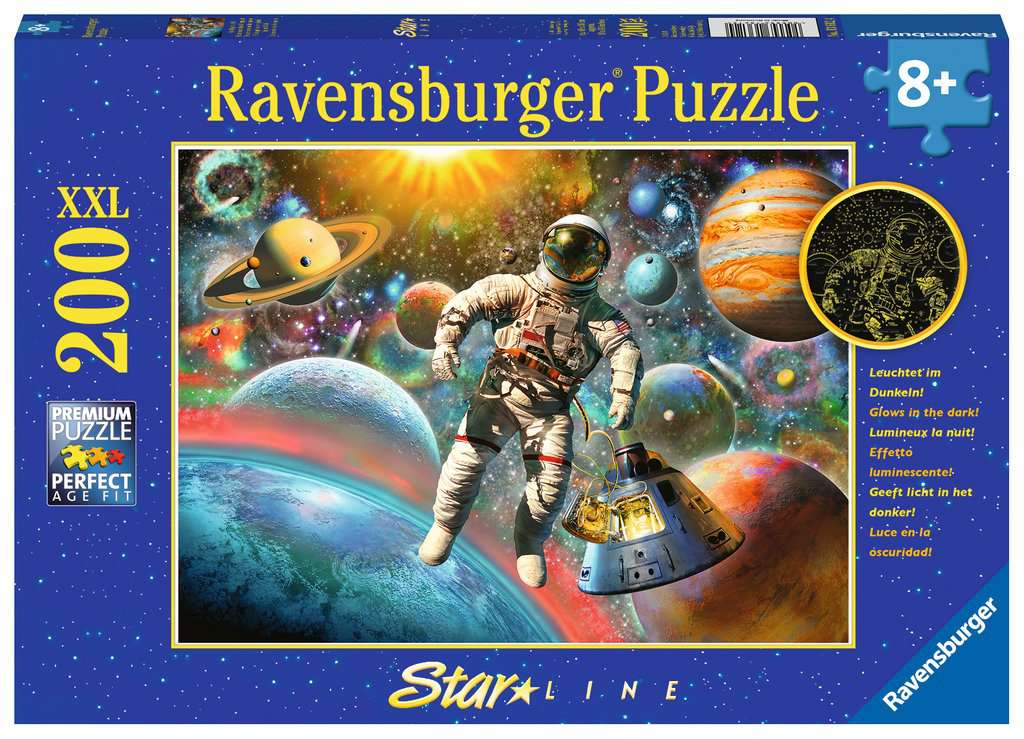 Ravensburger - Excursion into Space XXL 200pc GITD -  Piece Jigsaw Puzzle