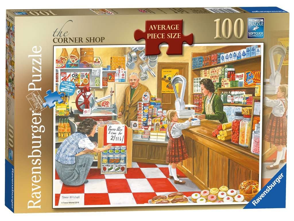 The Corner Shop – 100 Piece Jigsaw Puzzle (Ravensburger)