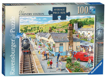 Ravensburger - The Country Station - 100 Piece Jigsaw Puzzle