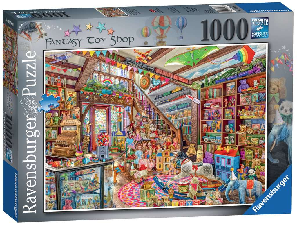 The Fantasy Toy Shop – 1000 Piece Jigsaw Puzzle (Ravensburger)