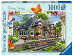 Railway Cottage – 1000 Piece Jigsaw Puzzle (Ravensburger)