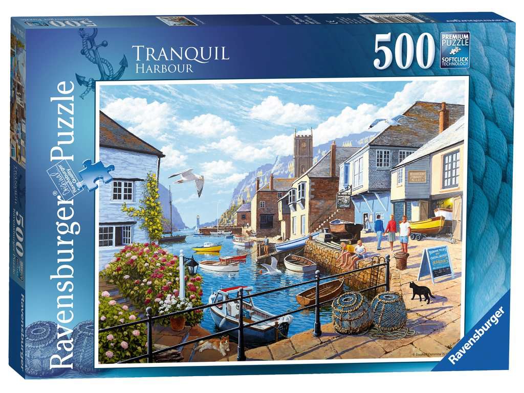 Tranquil Harbour – 500 Piece Jigsaw Puzzle (Ravensburger)