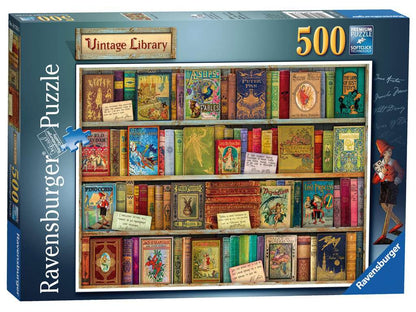 Ravensburger - Vintage Library - 500 Piece Jigsaw Puzzle