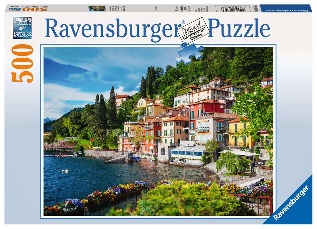 Ravensburger - Lake Como, Italy - 500 Piece Jigsaw Puzzle