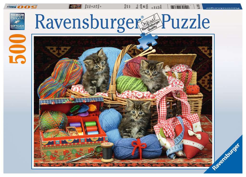 Ravensburger - Knitters' Delight, 500pc -  Piece Jigsaw Puzzle