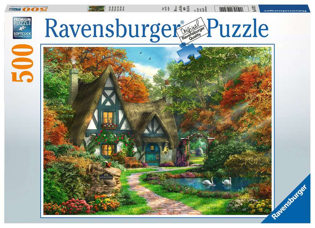 Ravensburger - Cottage Hideaway 500pc -  Piece Jigsaw Puzzle