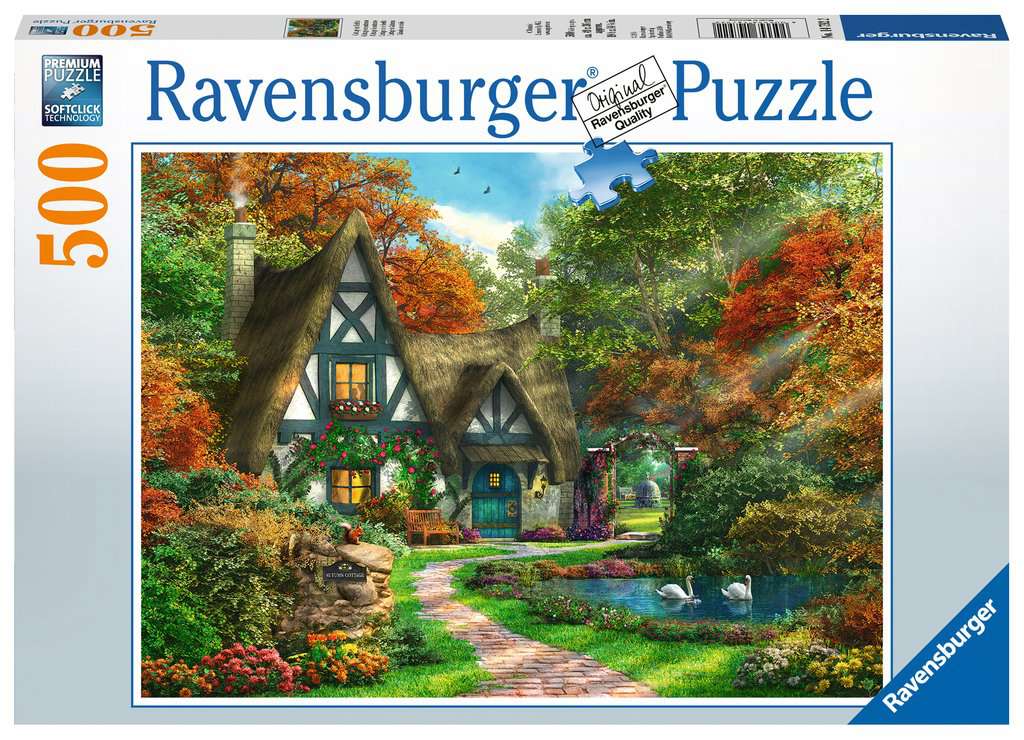 Cottage Hideaway – 500 Piece Jigsaw Puzzle (Ravensburger)
