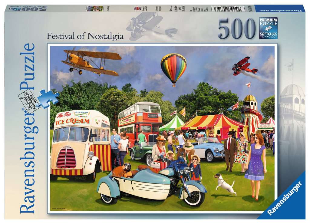 Ravensburger - Festival of Nostalgia - 500 Piece Jigsaw Puzzle