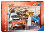 Happy Days at Work: The Factory Worker – 500 Piece Jigsaw Puzzle (Ravensburger)