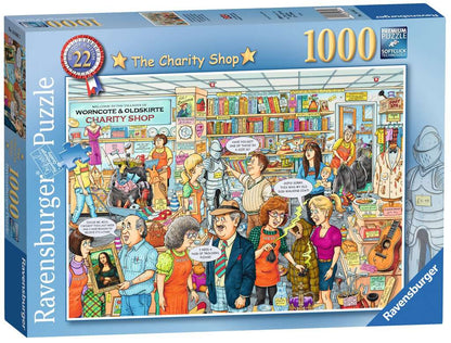 Ravensburger - Best of British - The Charity Shop - 1000 Piece Jigsaw Puzzle