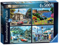 Happy Days No 1, Look North! – 4 x 500 Piece Jigsaw Puzzle (Ravensburger)