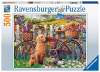 Cute Dogs in the Garden – 500 Piece Jigsaw Puzzle (Ravensburger)