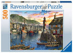Sunrise at the Port – 500 Piece Jigsaw Puzzle (Ravensburger)