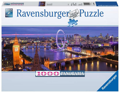Ravensburger - London - At Night, 1000 Piece Jigsaw Puzzle