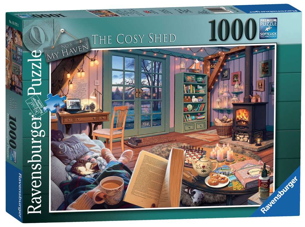 The Cosy Shed – 1000 Piece Jigsaw Puzzle (Ravensburger)