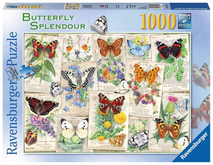 Ravensburger - Butterfly Splendours - 1000 Piece Jigsaw Puzzle