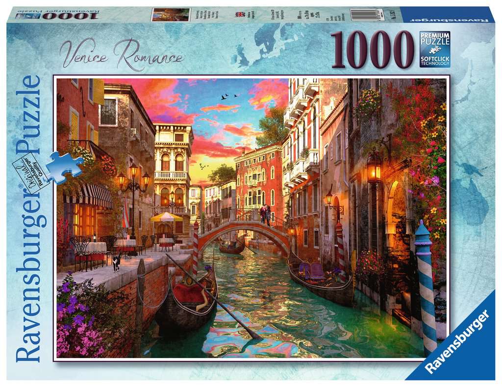 Ravensburger - Venice Romance - 1000 Piece Jigsaw Puzzle