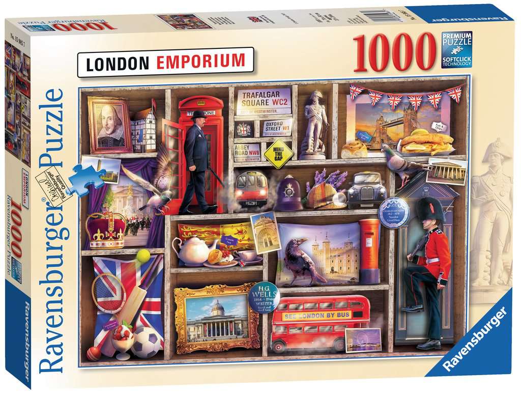 London Emporium – 1000 Piece Jigsaw Puzzle (Ravensburger)