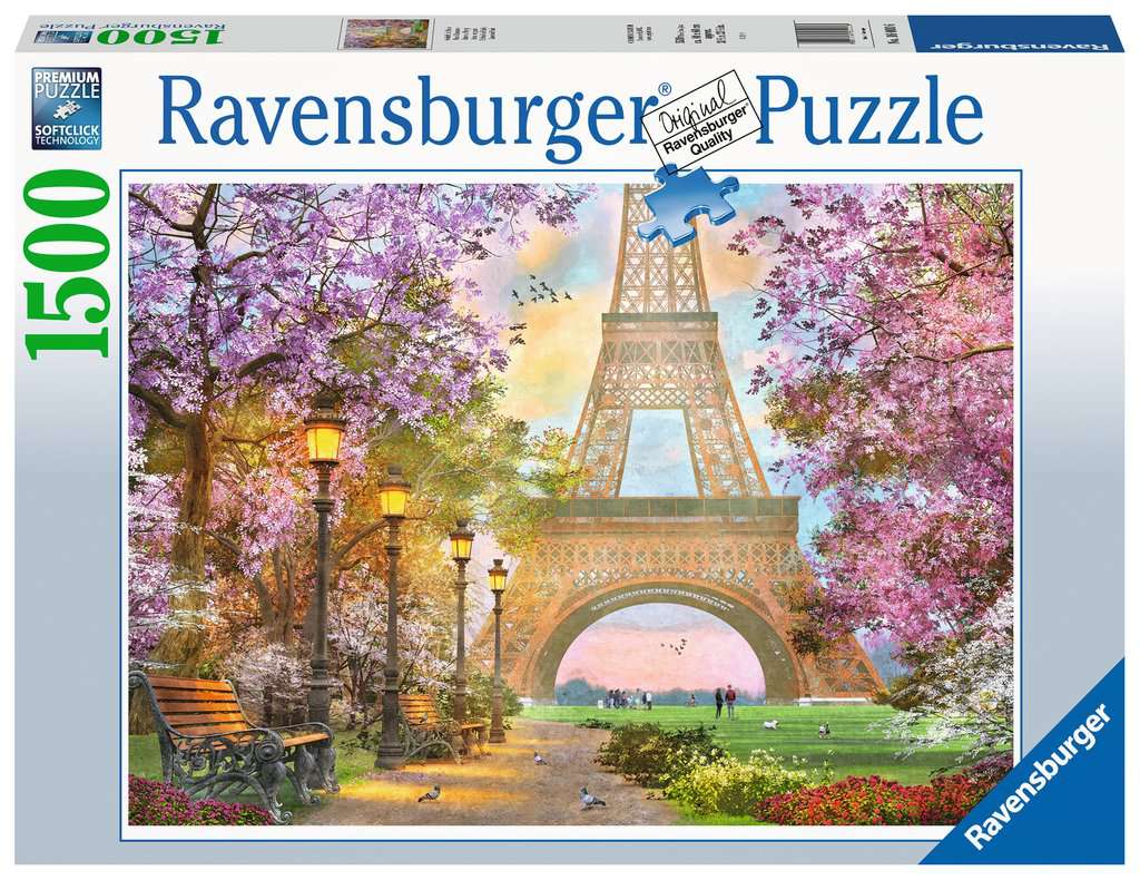 Paris Romance – 1500 Piece Jigsaw Puzzle (Ravensburger)