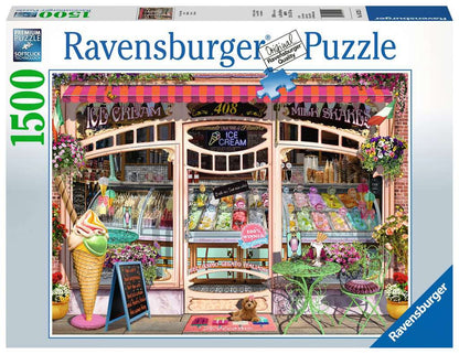 Ravensburger - Ice Cream Shop - 1500 Piece Jigsaw Puzzle