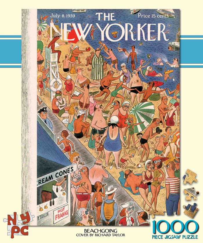 Beachgoing – 1000 Piece Jigsaw Puzzle (New York Puzzle Company)