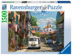 Idyllic South of France – 1500 Piece Jigsaw Puzzle (Ravensburger) - Completed Puzzle