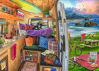 Camper Van's View [Rigs View] – 1000 Piece Jigsaw Puzzle (Ravensburger)