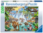 Waterfall Safari – 1500 Piece Jigsaw Puzzle (Ravensburger)