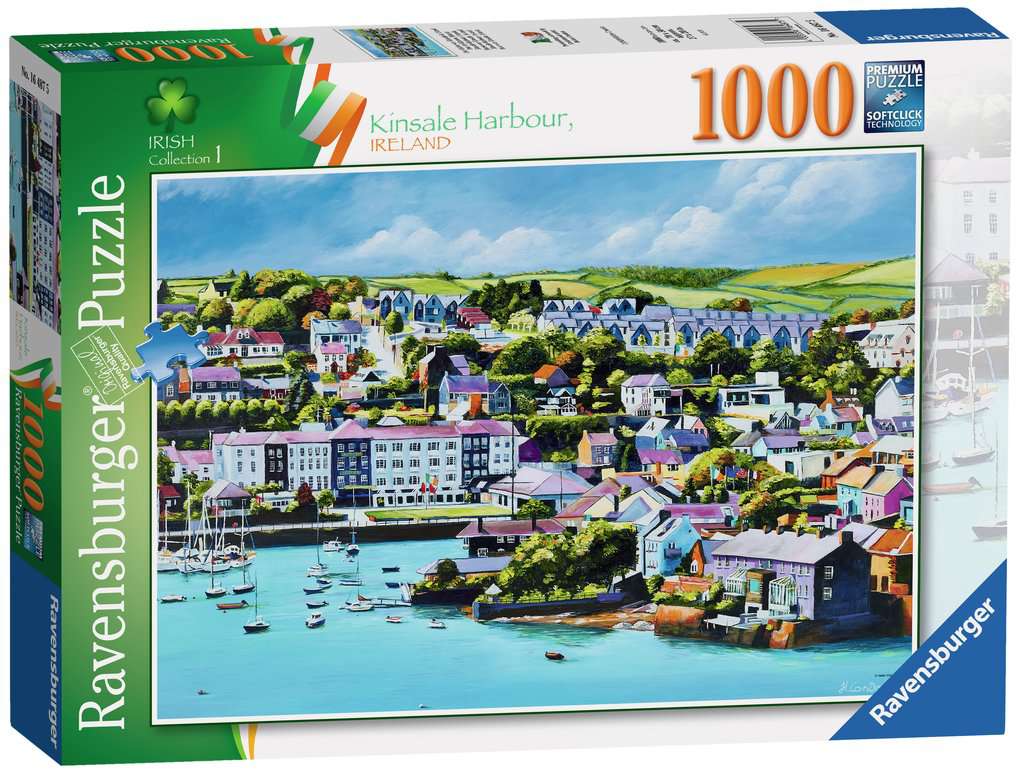 Kinsale Harbour, County Cork, Irish Collection No 1 – 1000 Piece Jigsaw Puzzle (Ravensburger)