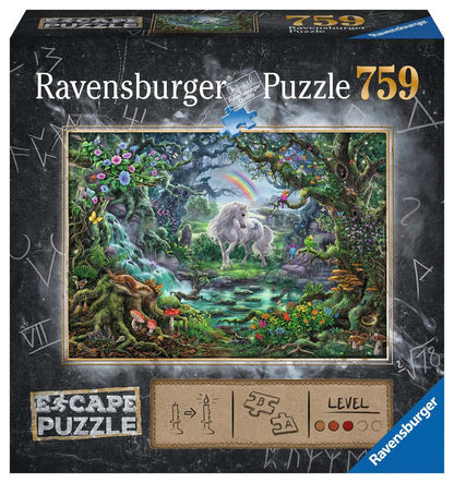 Ravensburger - Escape Puzzle Unicorn -  759 Piece Jigsaw Puzzle