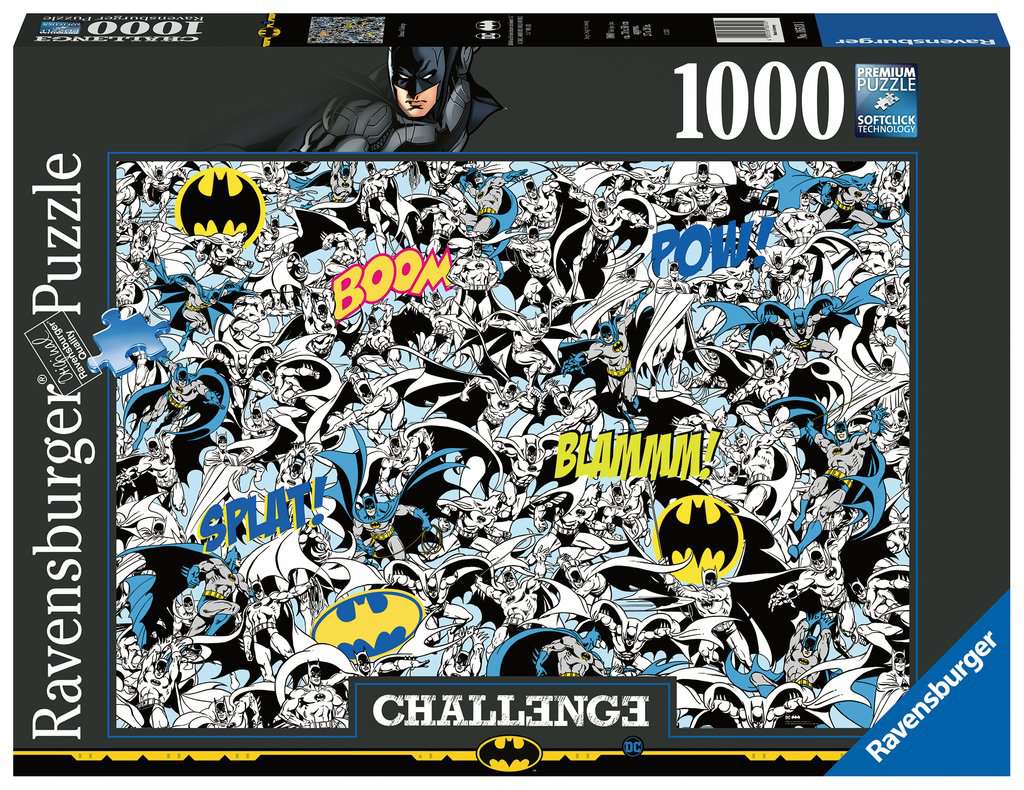 Ravensburger - Challenge - Batman - 1000 Piece Jigsaw Puzzle