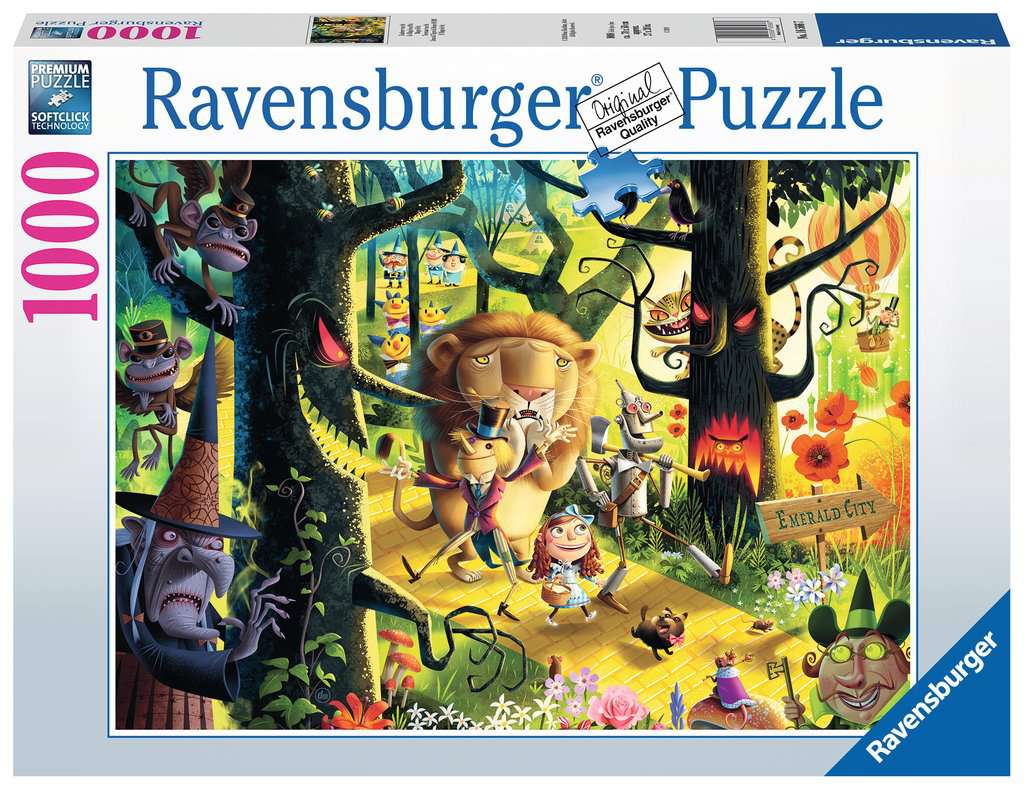 Ravensburger - Lions, Tigers and Bears, Oh My! (Wizard of Oz) - 1000  Piece Jigsaw Puzzle
