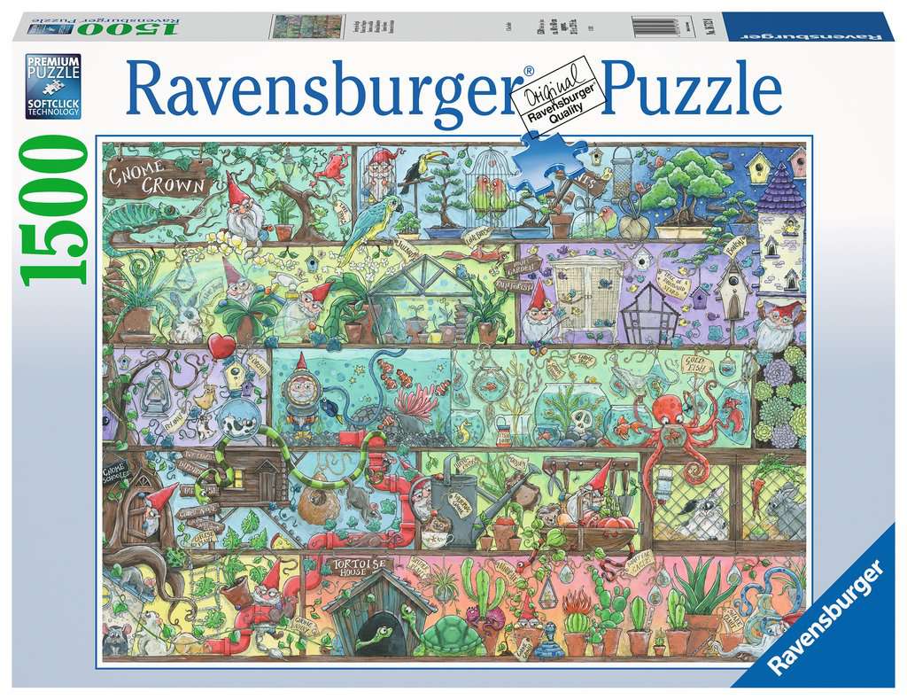 Gnome Grown – 1500 Piece Jigsaw Puzzle (Ravensburger)