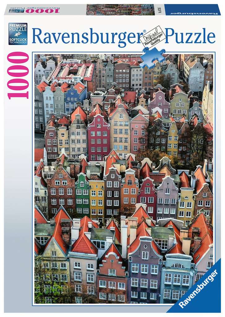 Ravensburger - Gdansk, Poland - 1000 Piece Jigsaw Puzzle