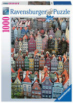 Gdansk, Poland – 1000 Piece Jigsaw Puzzle (Ravensburger) - Completed Puzzle