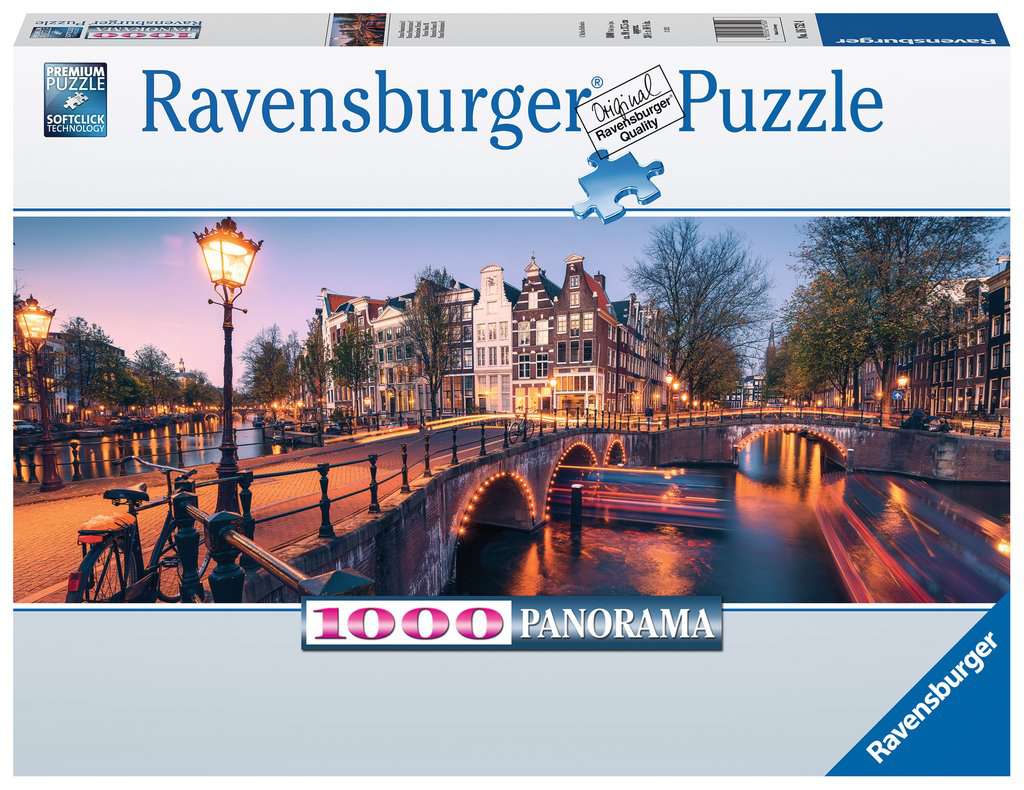 Evening in Amsterdam – 1000 Piece Jigsaw Puzzle (Ravensburger)
