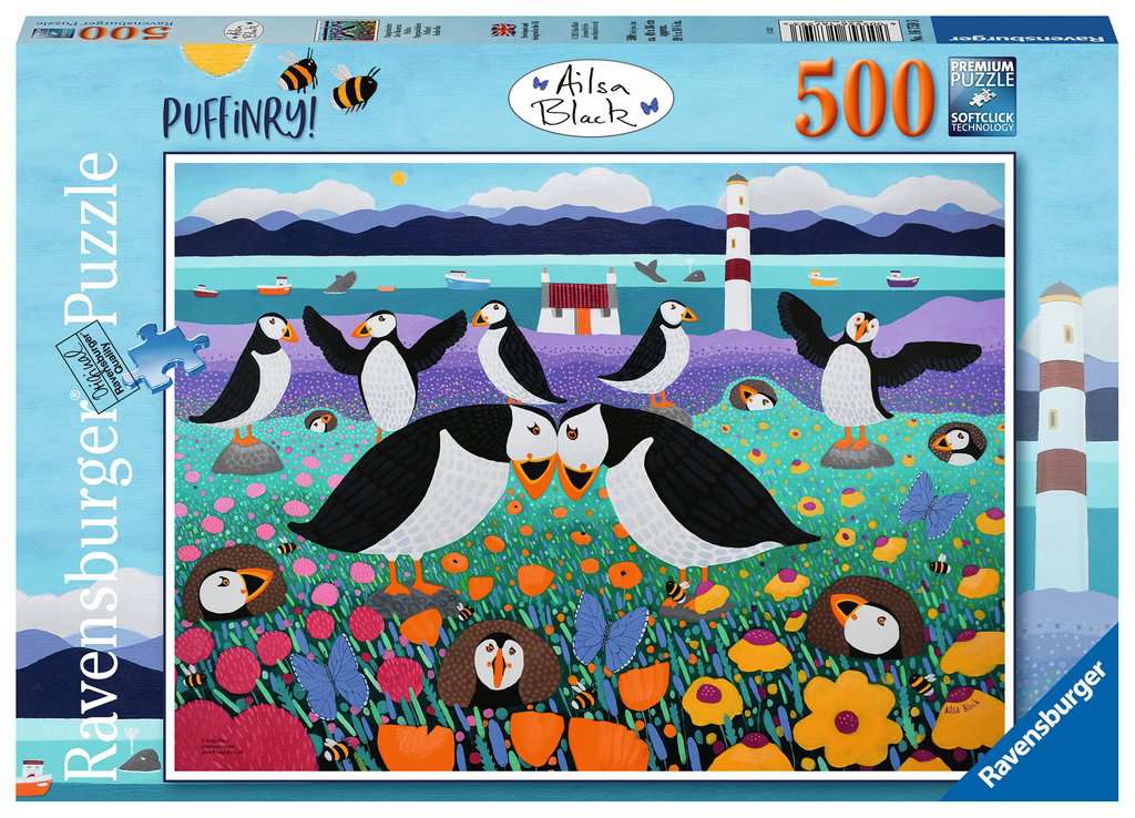 Puffinry – 500 Piece Jigsaw Puzzle (Ravensburger)