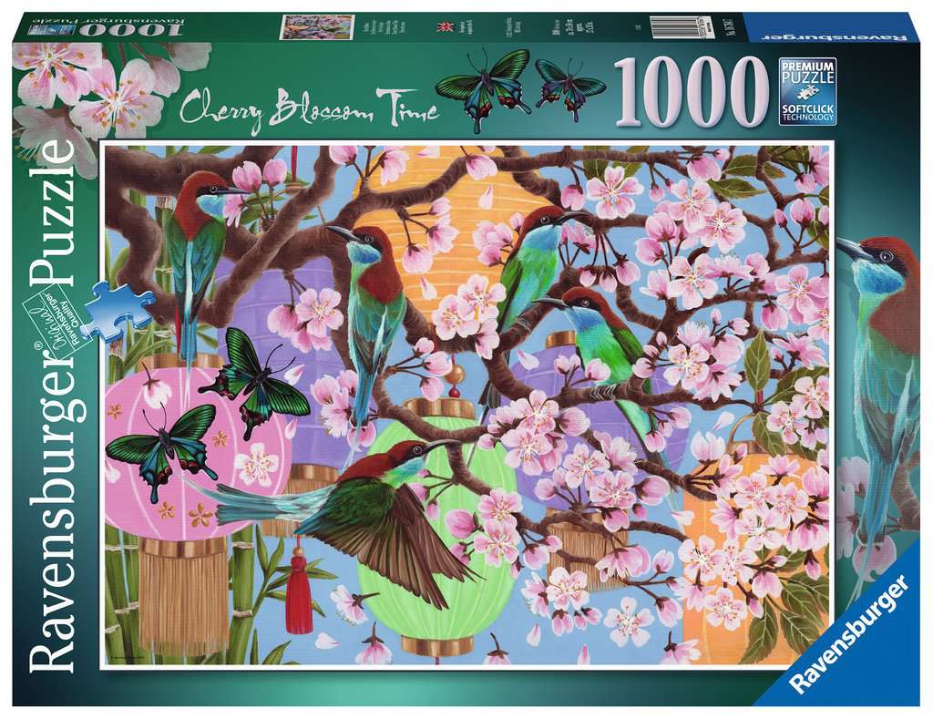 Cherry Blossom Time – 1000 Piece Jigsaw Puzzle (Ravensburger)