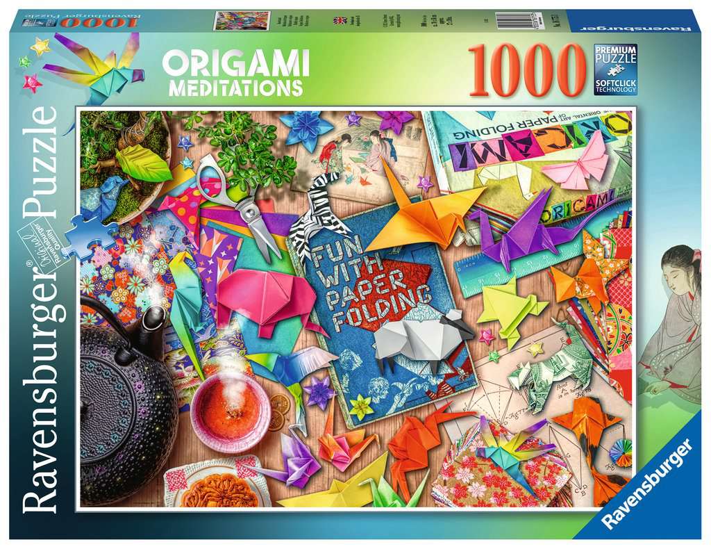 Ravensburger - Origami Meditations - 1000 Piece Jigsaw Puzzle
