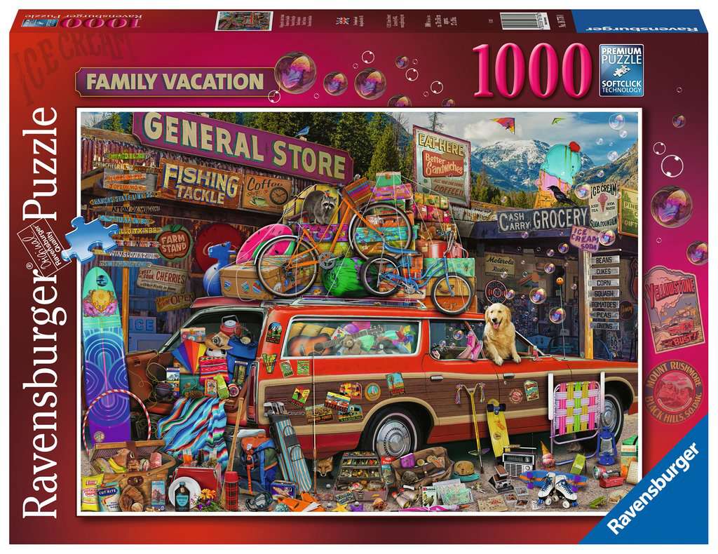 Family Vacation – 1000 Piece Jigsaw Puzzle (Ravensburger)