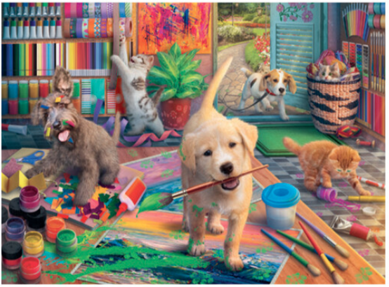 Ravensburger - Cute Crafters - 750 Piece Jigsaw Puzzle