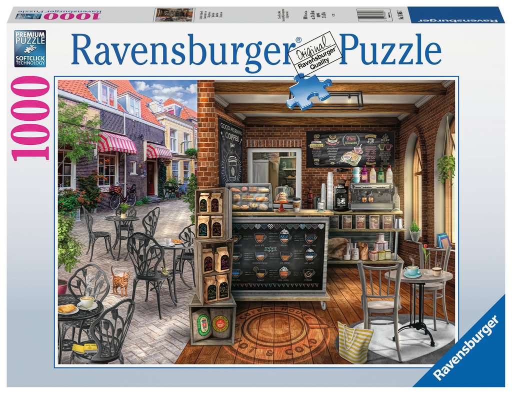 Ravensburger - Quaint Café - 1000 Piece Jigsaw Puzzle