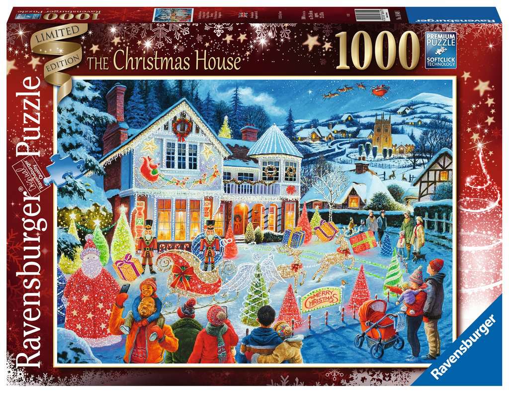 The Christmas House Limited Edition – 1000 Piece Jigsaw Puzzle (Ravensburger)