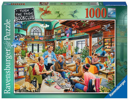 Ravensburger - "Turn the Page" Bookclub - 1000 Piece Jigsaw Puzzle